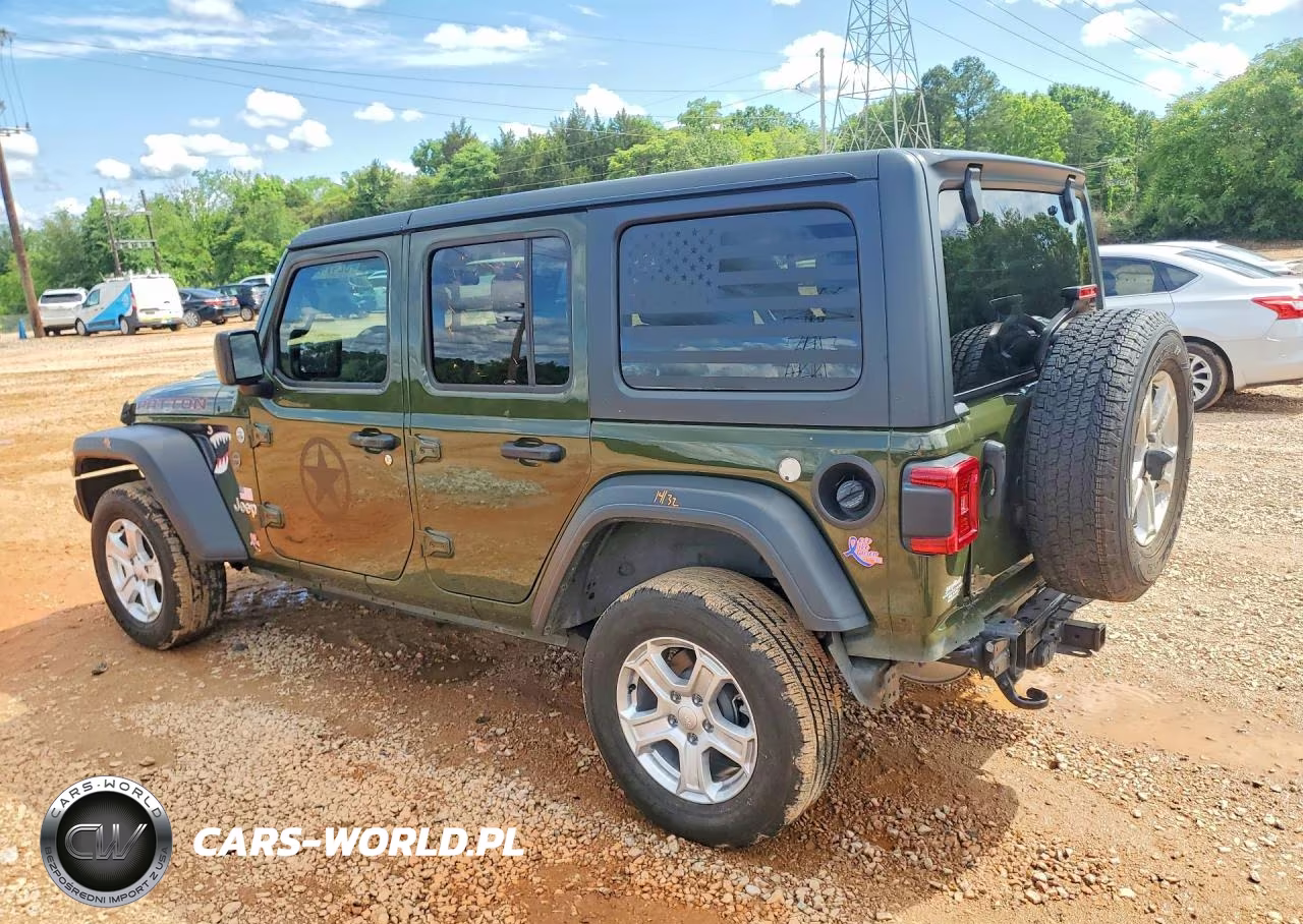 2021 Jeep Wrangler Unlimited Sport VIN:1C4HJXDN5MW604726 - 2