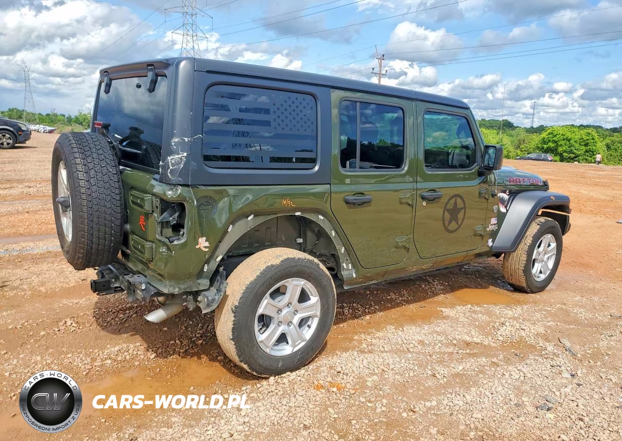 2021 Jeep Wrangler Unlimited Sport VIN:1C4HJXDN5MW604726 - 3