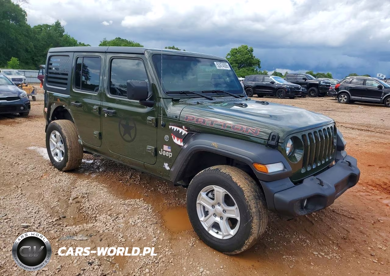 2021 Jeep Wrangler Unlimited Sport VIN:1C4HJXDN5MW604726 - 4