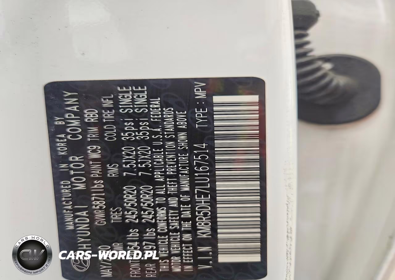 2020 Hyundai Palisade Limited VIN:KM8R5DHE7LU167514 - 12