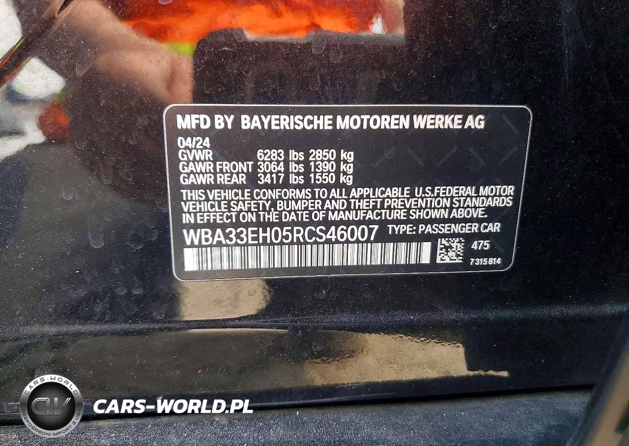 2024 BMW 740 Xi VIN:WBA33EH05RCS46007 - 12