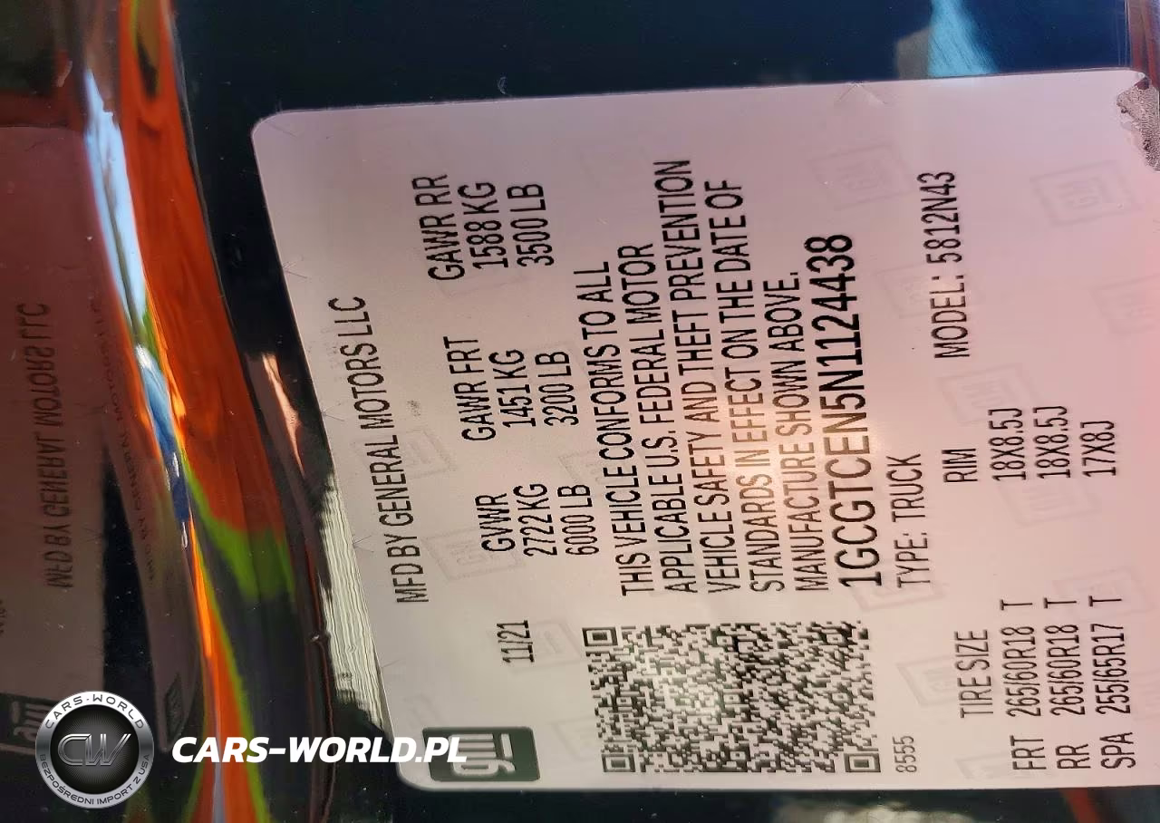 2022 Chevrolet Colorado Z71 VIN:1GCGTDENXN1147400 - 12