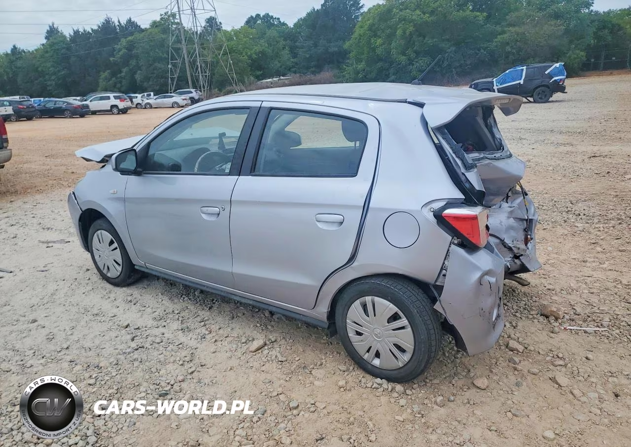 2022 Mitsubishi Mirage Es VIN:ML32AUHJ3NH004663 - 2