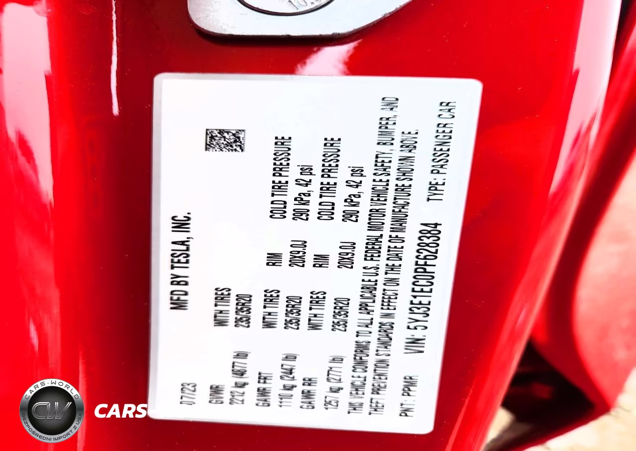 2023 Tesla Model 3 VIN:5YJ3E1EC0PF628384 - 12
