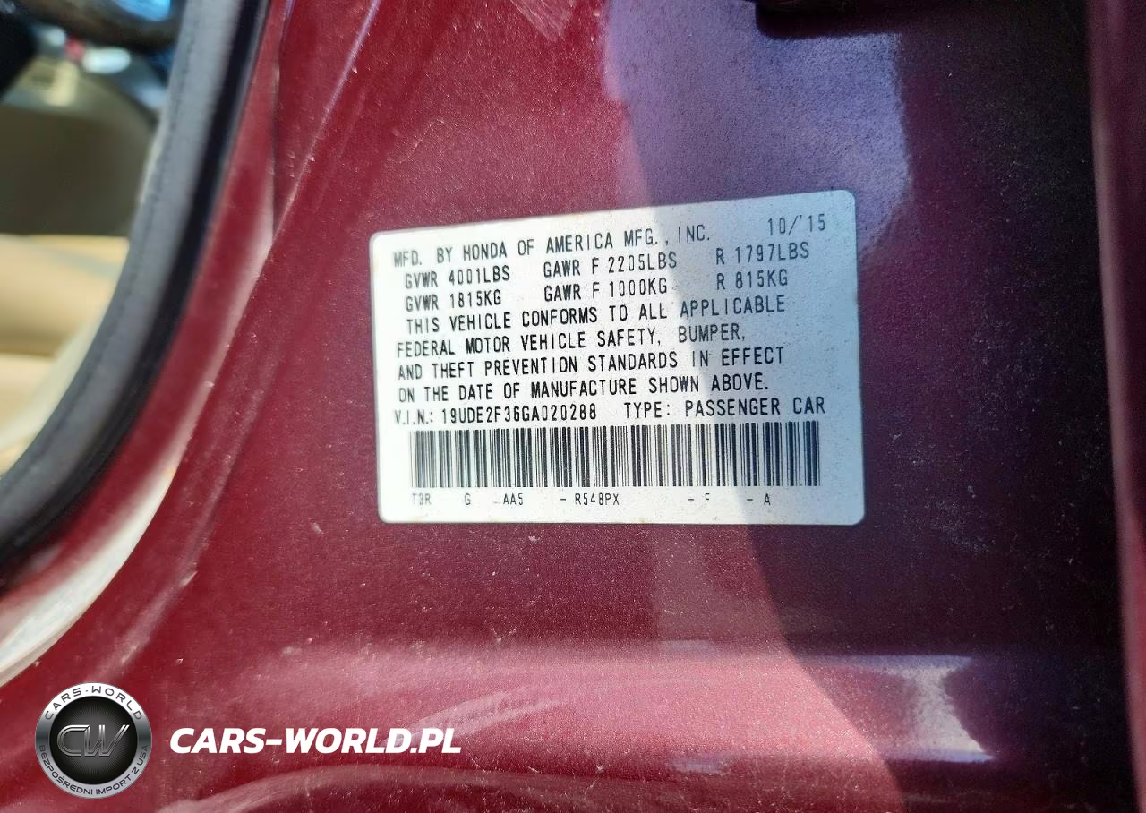 2016 Acura Ilx Base Watch Plus VIN:19UDE2F36GA020288 - 12