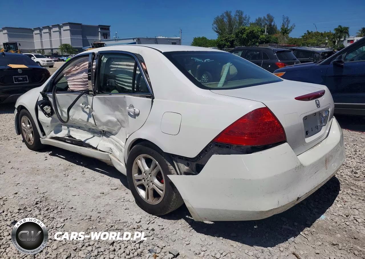 2007 Honda Accord Se VIN:1HGCM56397A187986 - 2