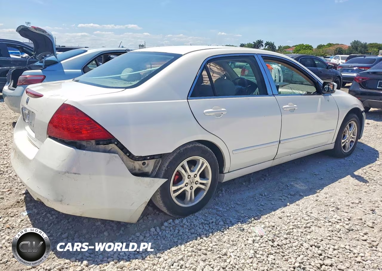 2007 Honda Accord Se VIN:1HGCM56397A187986 - 3