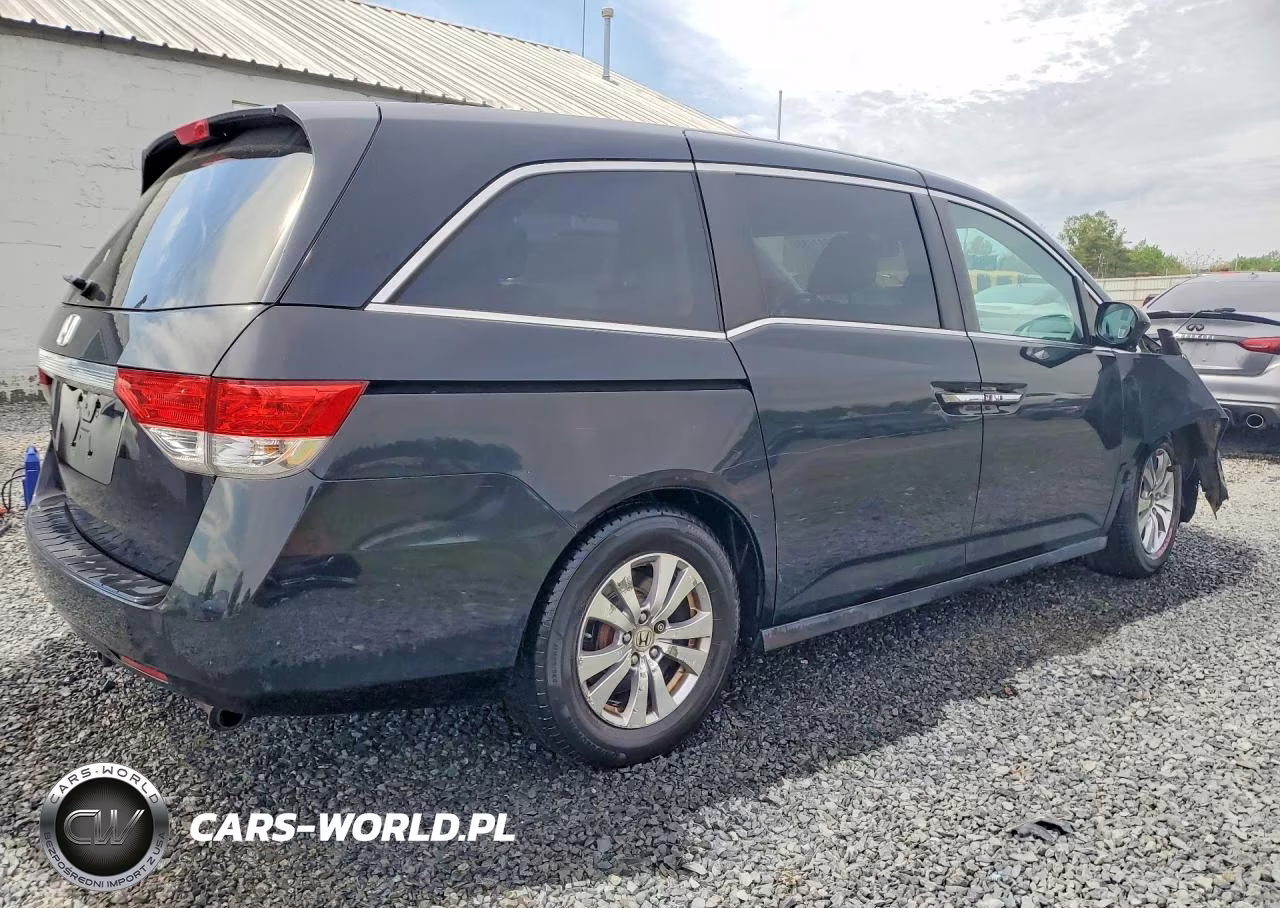 2014 Honda Odyssey Exl VIN:5FNRL5H64EB125581 - 3