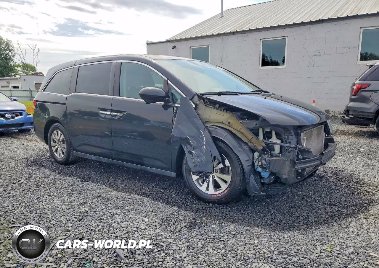 2014 Honda Odyssey Exl VIN:5FNRL5H64EB125581 - 4