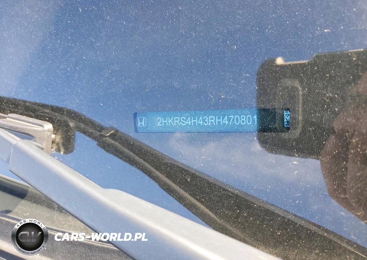 2024 Honda Cr-V Ex VIN:2HKRS4H43RH470801 - 13