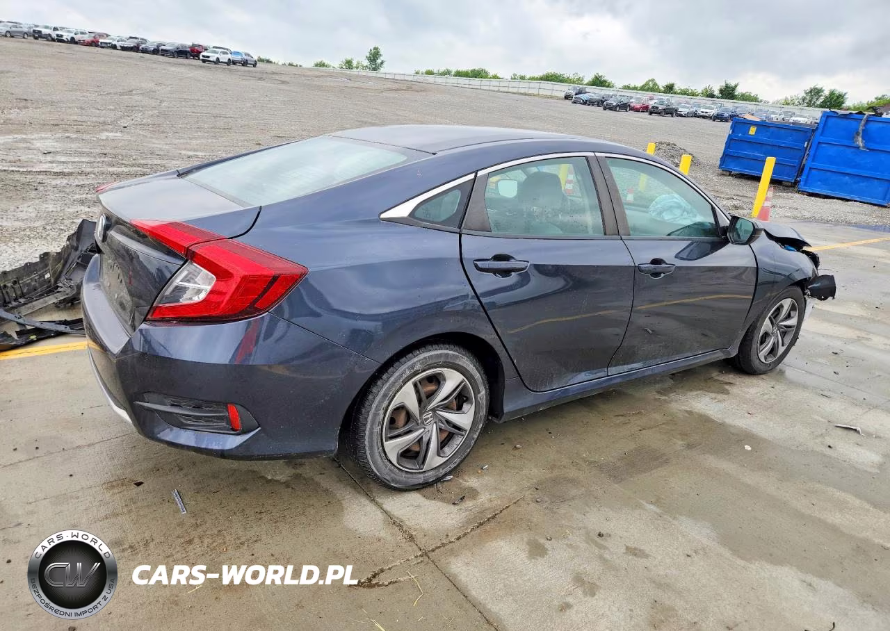 2019 Honda Civic Lx VIN:2HGFC2F63KH541598 - 3