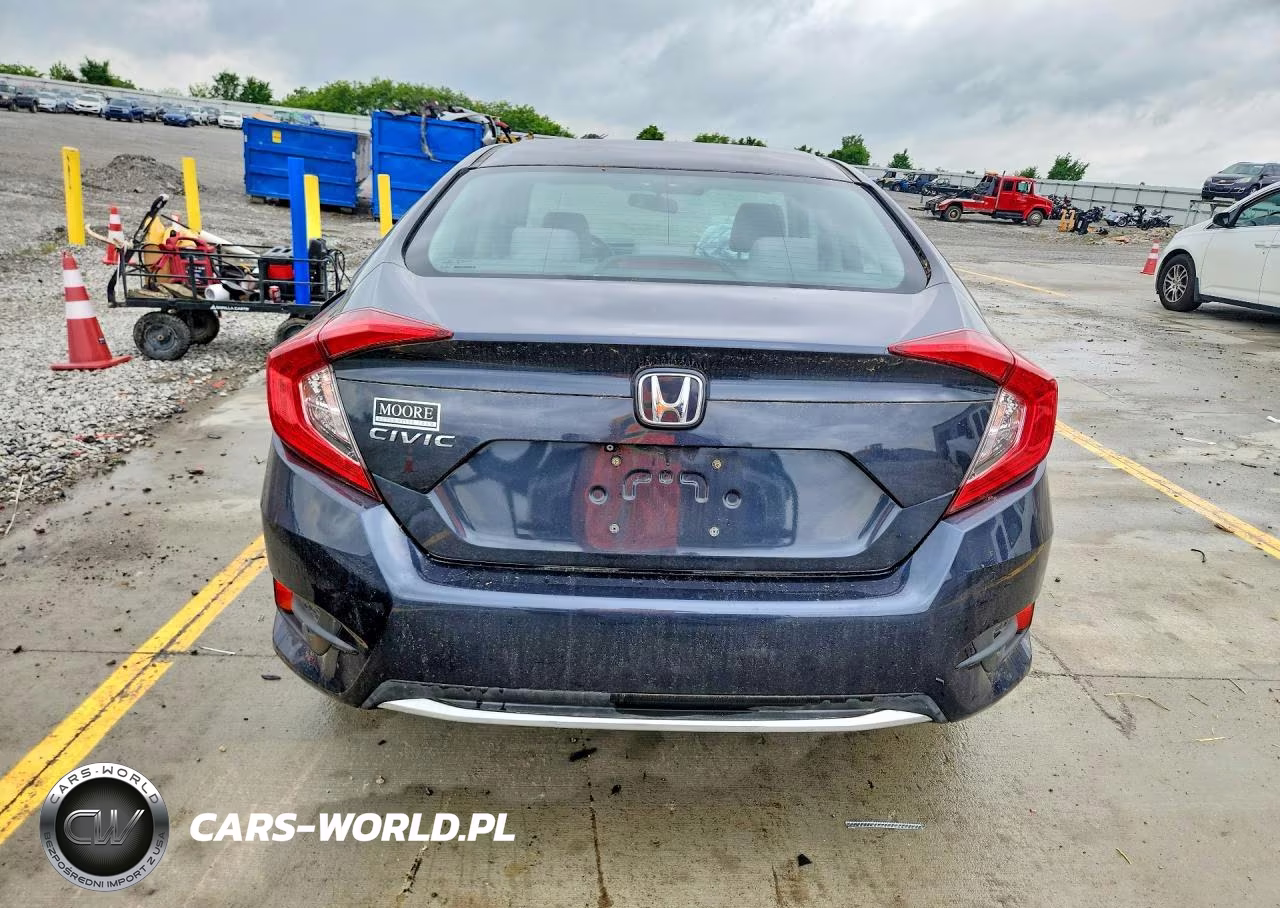 2019 Honda Civic Lx VIN:2HGFC2F63KH541598 - 6