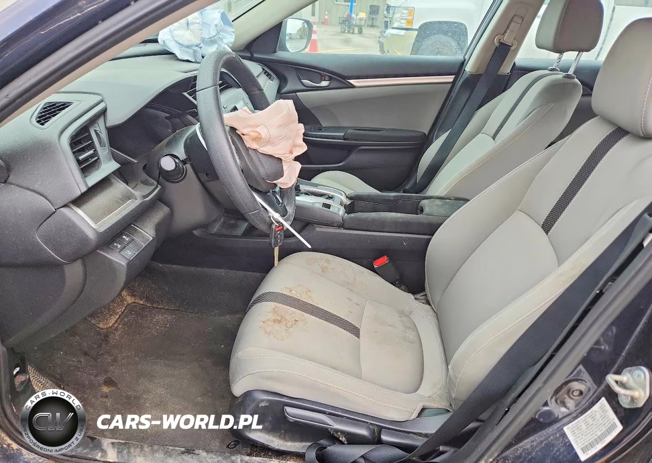 2019 Honda Civic Lx VIN:2HGFC2F63KH541598 - 7