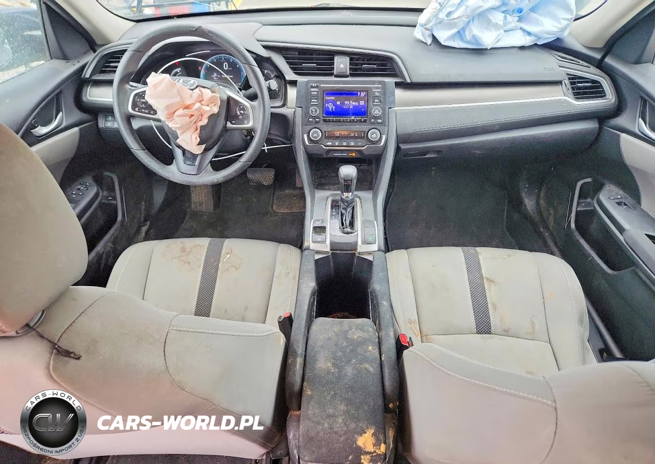 2019 Honda Civic Lx VIN:2HGFC2F63KH541598 - 8