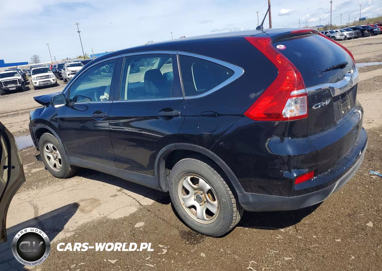 2015 Honda Cr-V Lx VIN:5J6RM4H36FL128925 - 2