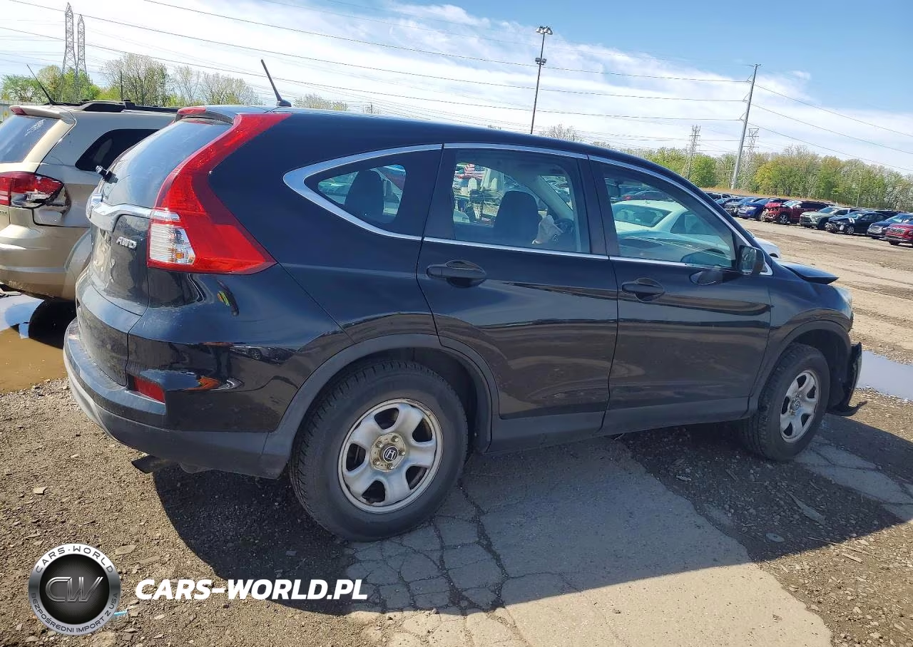 2015 Honda Cr-V Lx VIN:5J6RM4H36FL128925 - 3