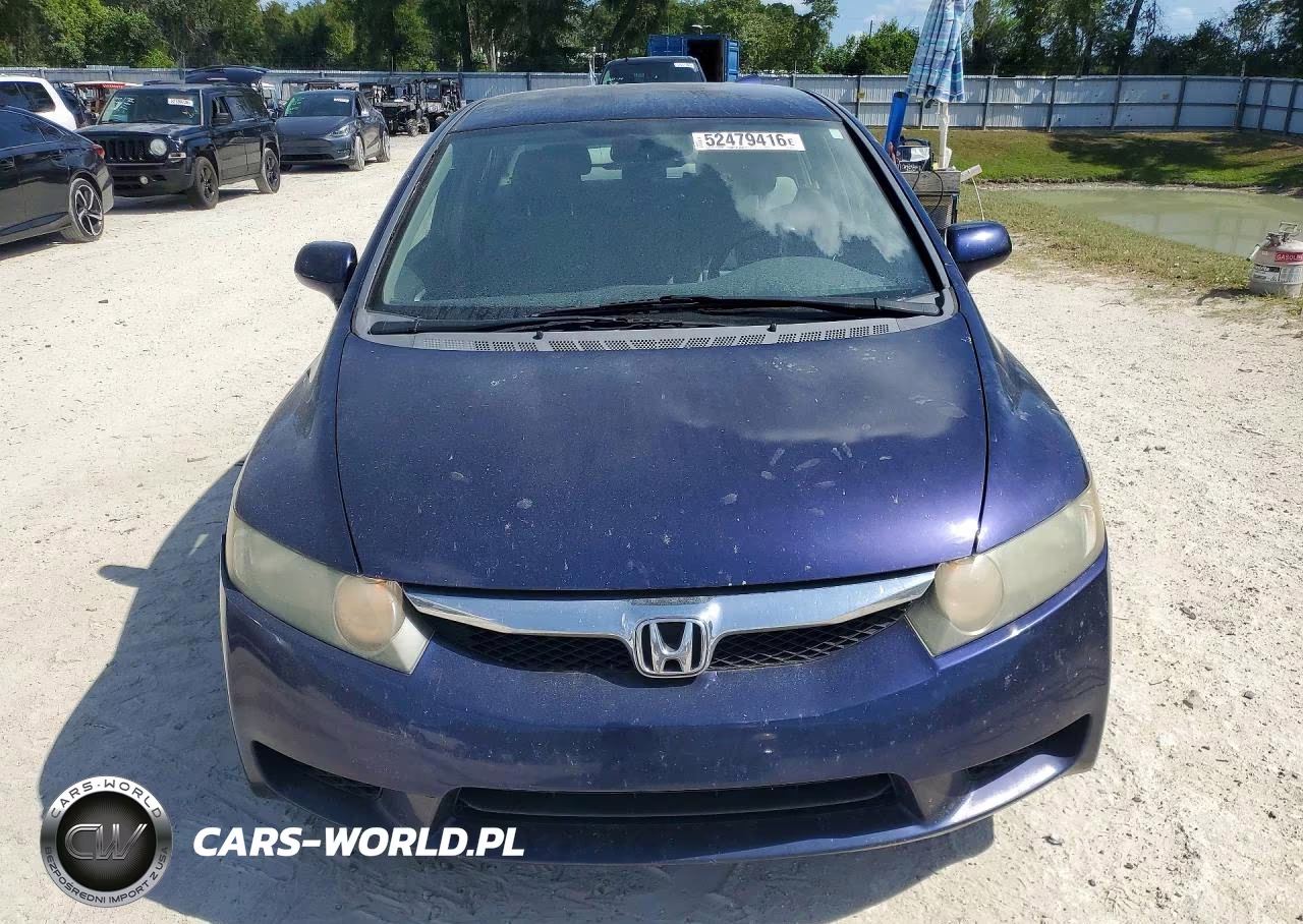 2010 Honda Civic Lx VIN:19XFA1F59AE086319 - 5