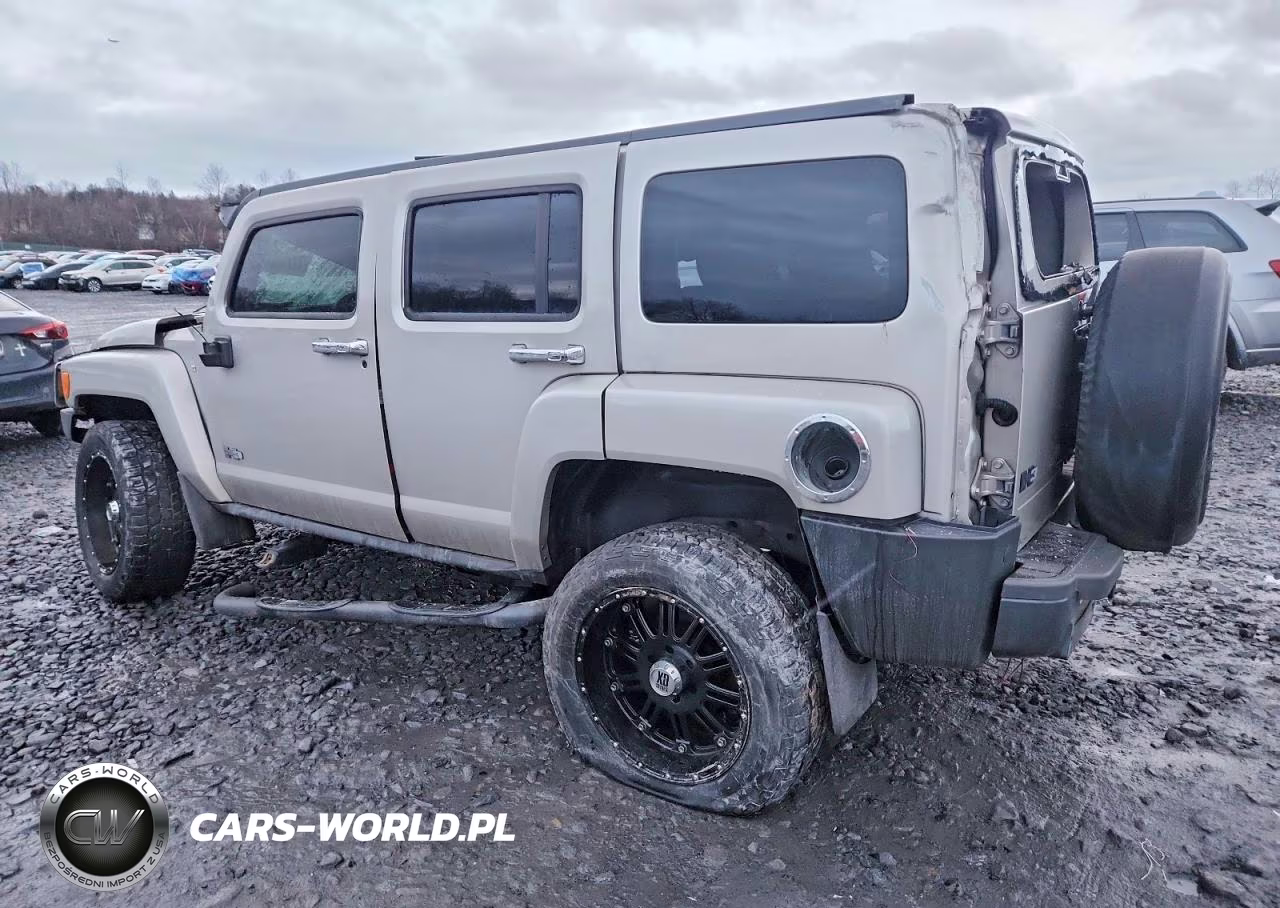 2008 Hummer H3 VIN:5GTEN13E488186863 - 2