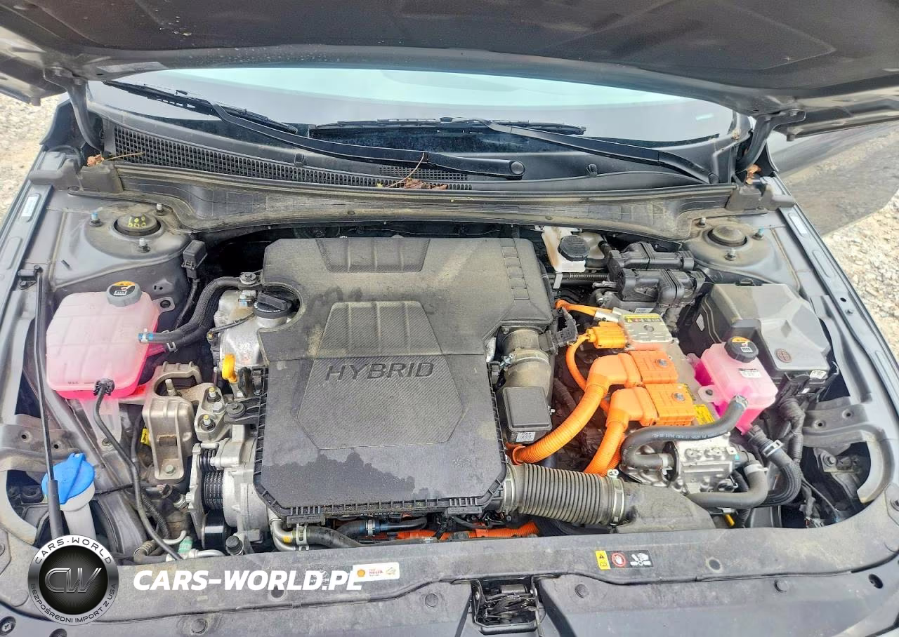 2025 Hyundai Elantra Hybrid Blue VIN:KMHLM4DJ4SU143486 - 11