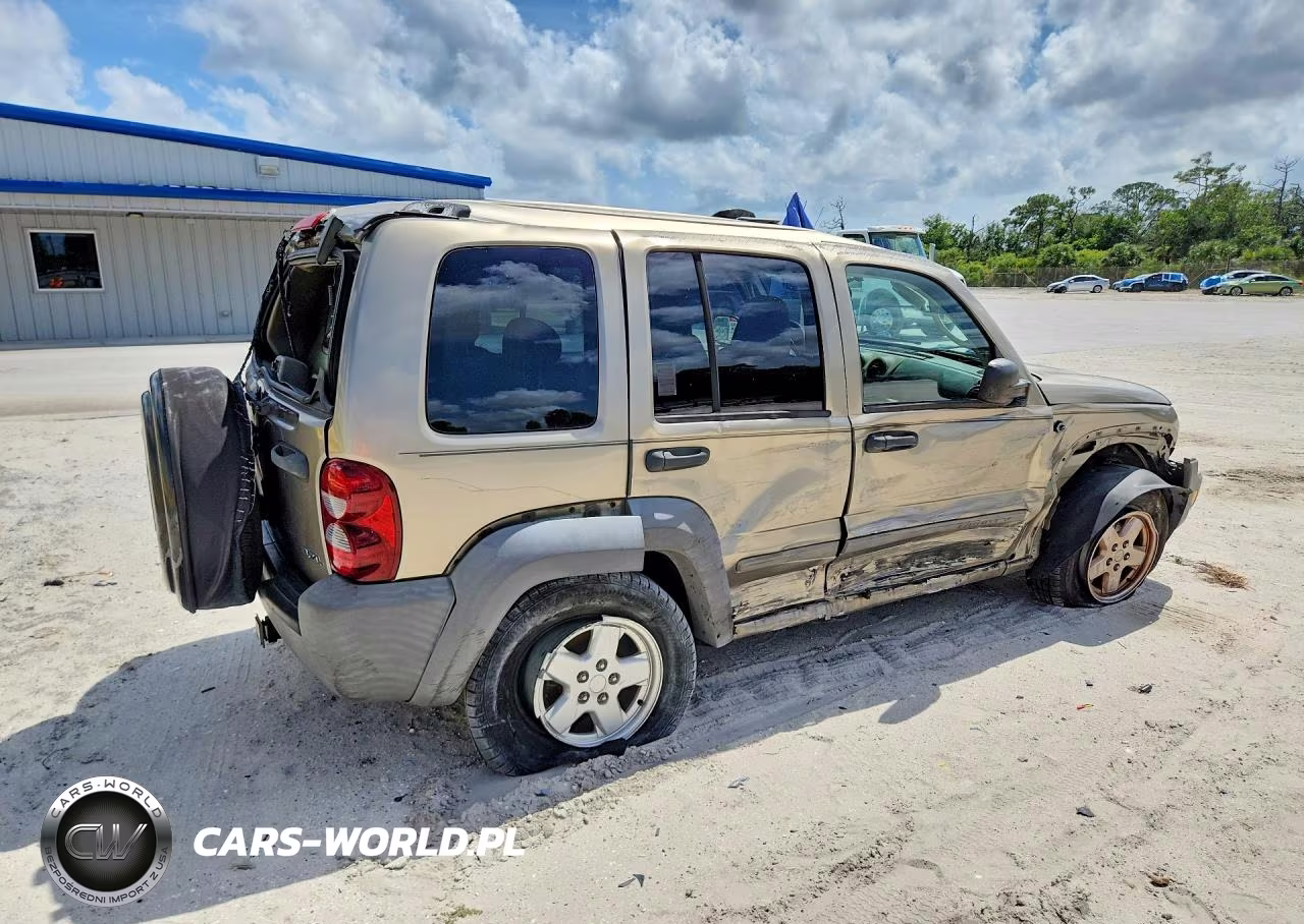 2007 Jeep Liberty Sport VIN:1J4GK48K97W651165 - 3