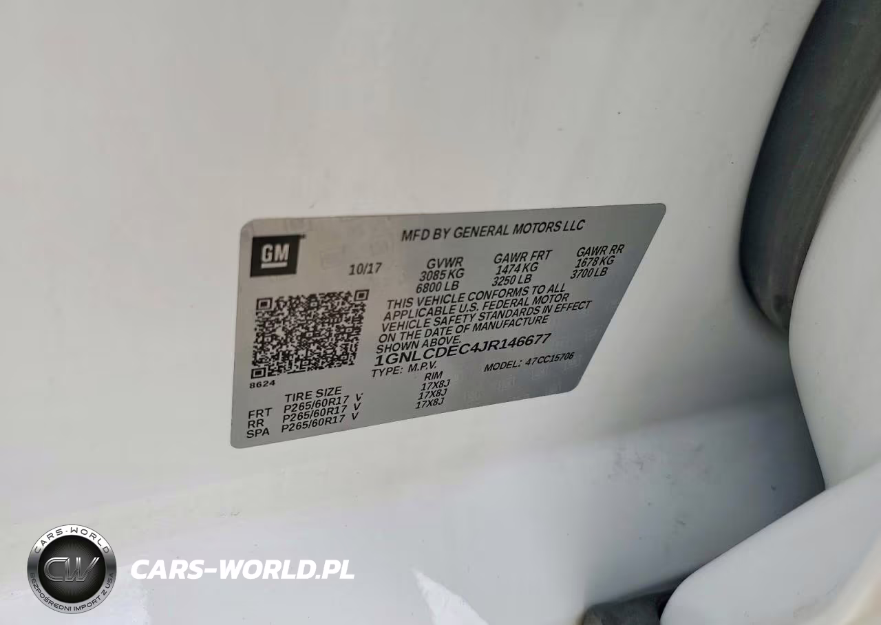 2018 Chevrolet Tahoe VIN:1GNLCDEC4JR146677 - 13