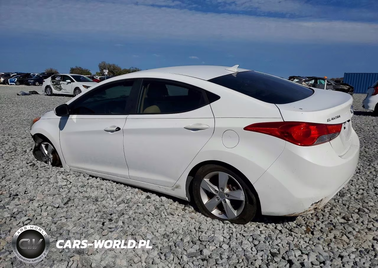 2013 Hyundai Elantra Gls VIN:5NPDH4AE6DH240481 - 2