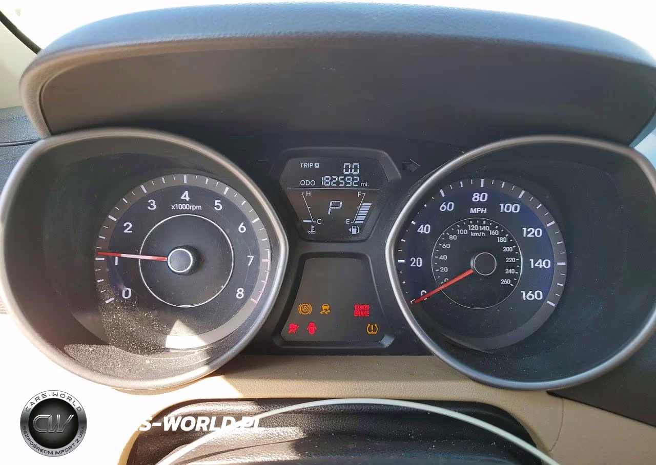 2013 Hyundai Elantra Gls VIN:5NPDH4AE6DH240481 - 9