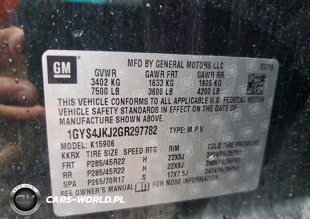 2016 Cadillac Escalade Esv Premium VIN:1GYS4JKJ2GR297782 - 13