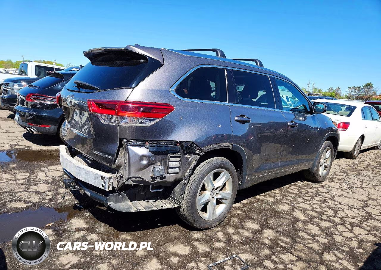 2018 Toyota Highlander Limited VIN:5TDDZRFH7JS855477 - 3