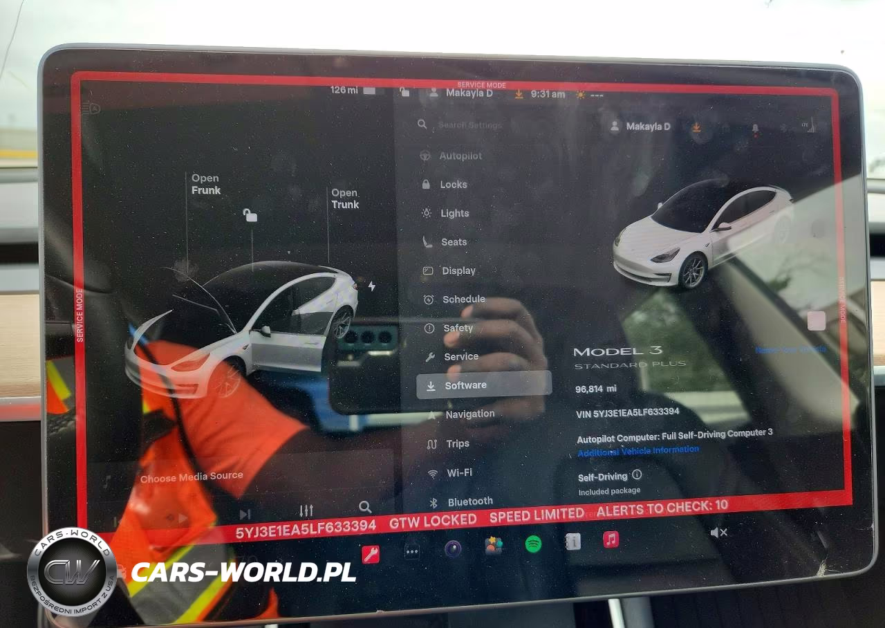 2020 Tesla Model 3 VIN:5YJ3E1EA5LF633394 - 9
