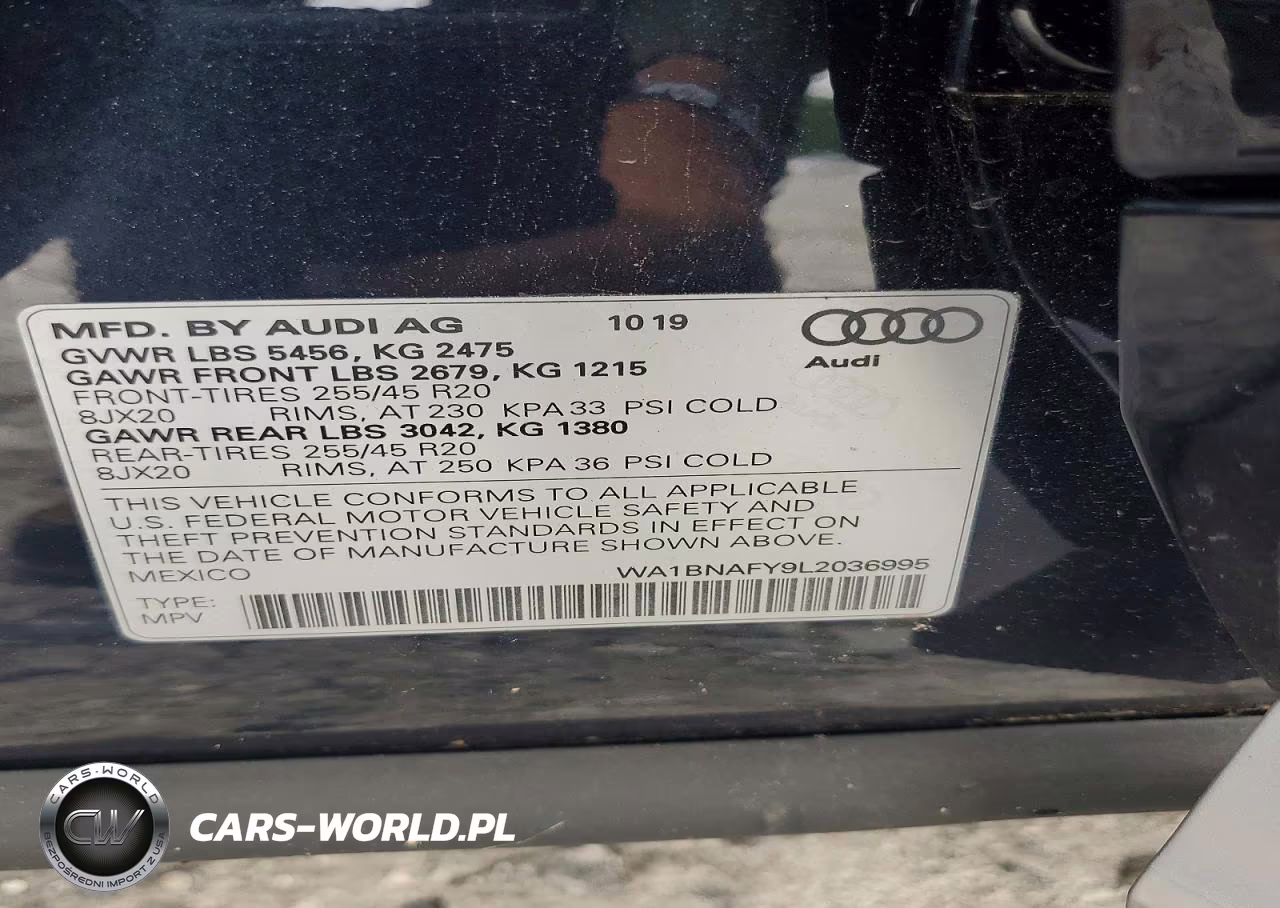 2020 Audi Q5 Premium Plus VIN:WA1BNAFY9L2036995 - 14