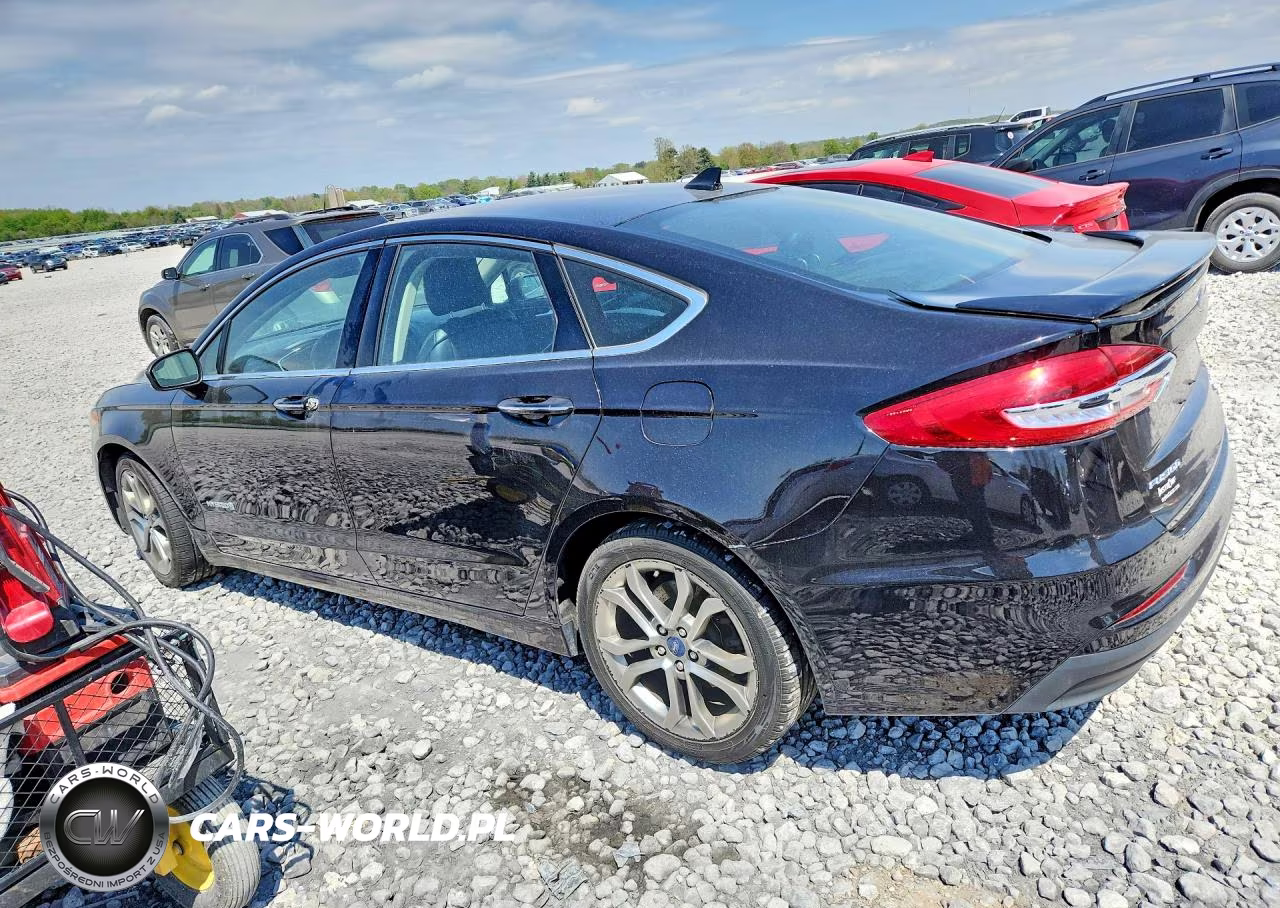 2019 Ford Fusion Titanium VIN:3FA6P0RU4KR120470 - 2