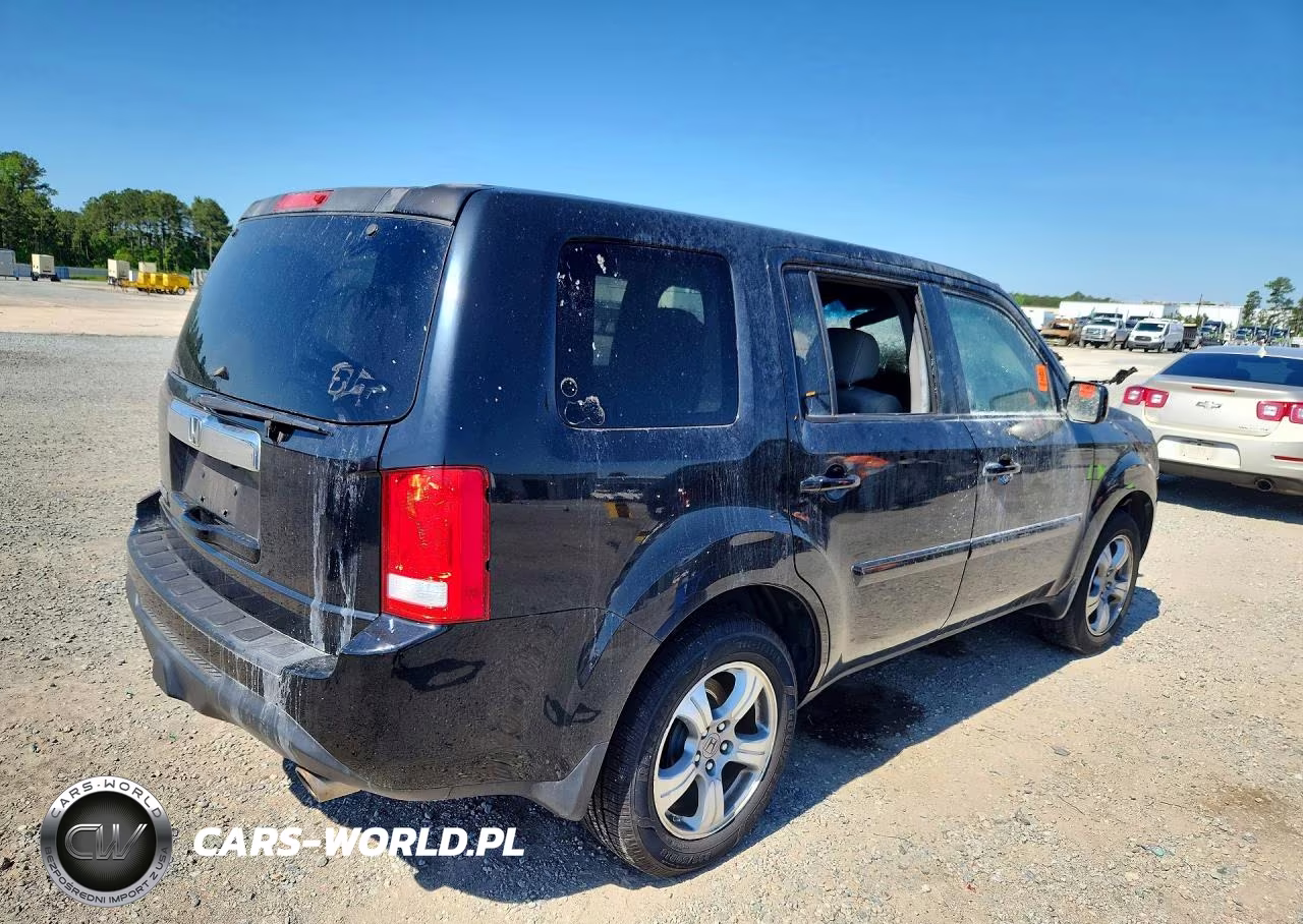 2012 Honda Pilot Ex VIN:5FNYF3H41CB016787 - 3