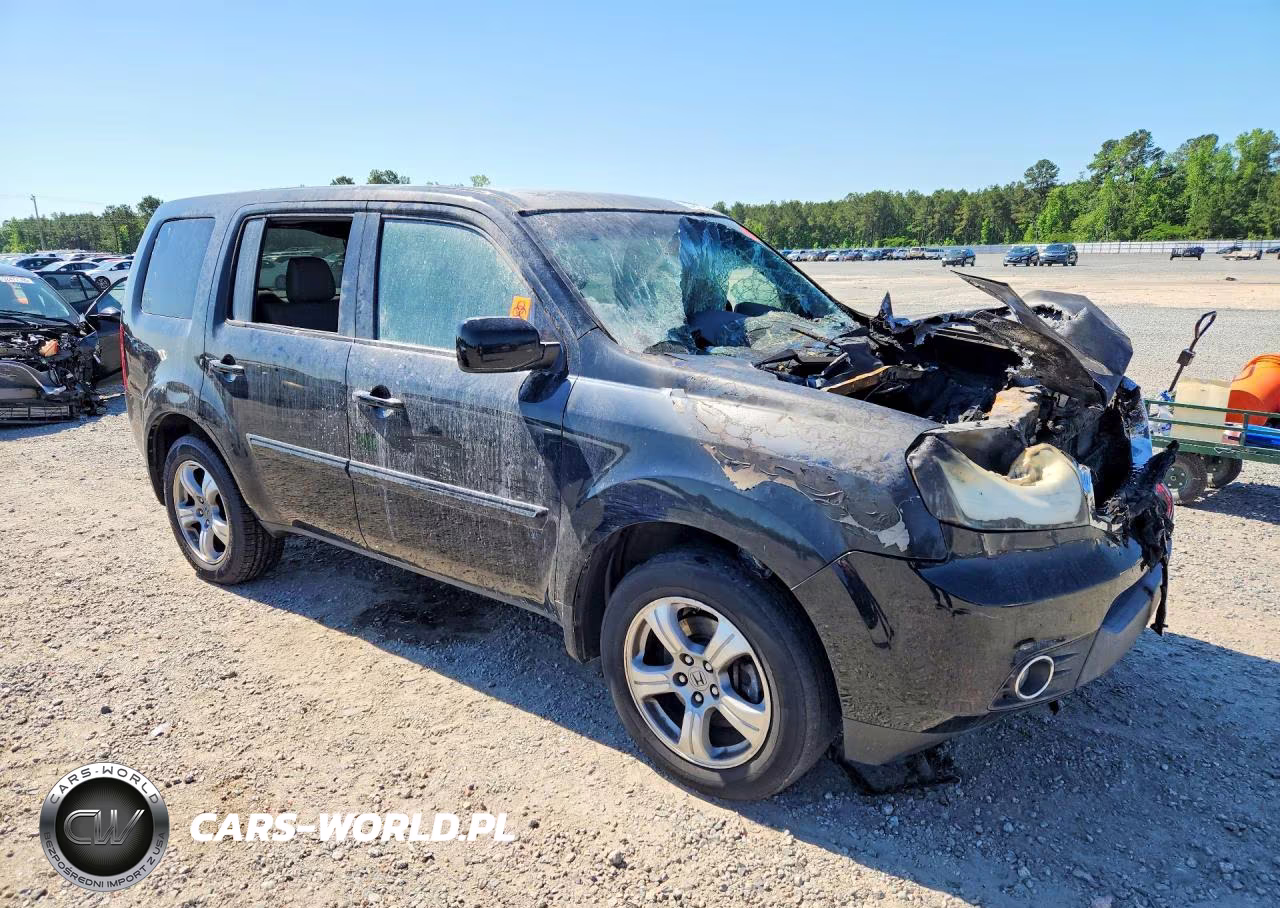 2012 Honda Pilot Ex VIN:5FNYF3H41CB016787 - 4