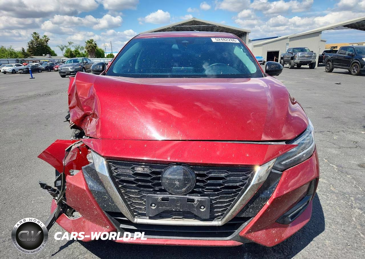 2021 Nissan Sentra Sr VIN:3N1AB8DVXMY327233 - 5