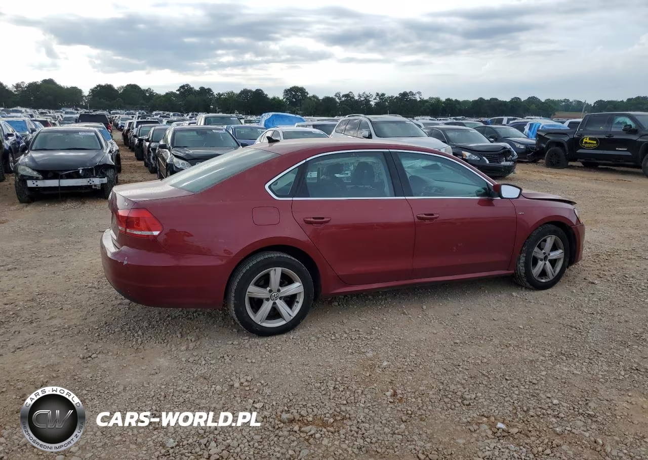 2015 Volkswagen Passat S VIN:1VWAS7A31FC117929 - 3