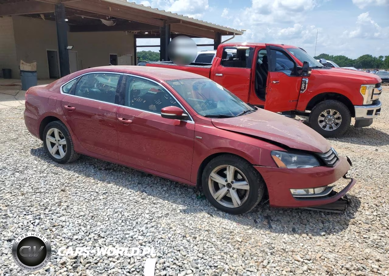2015 Volkswagen Passat S VIN:1VWAS7A31FC117929 - 4