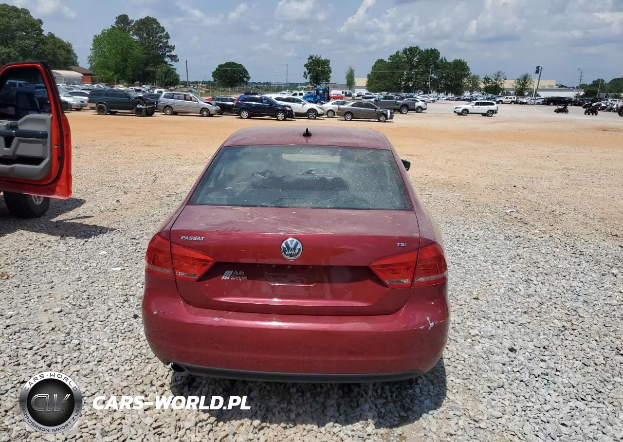 2015 Volkswagen Passat S VIN:1VWAS7A31FC117929 - 6