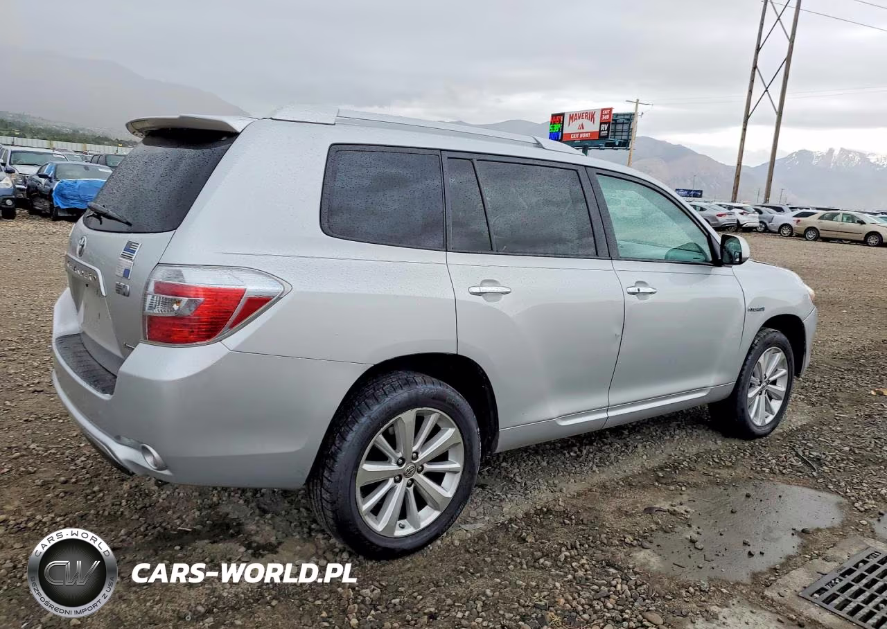 2008 Toyota Highlander Hybrid Limited VIN:JTEEW44A282009440 - 3