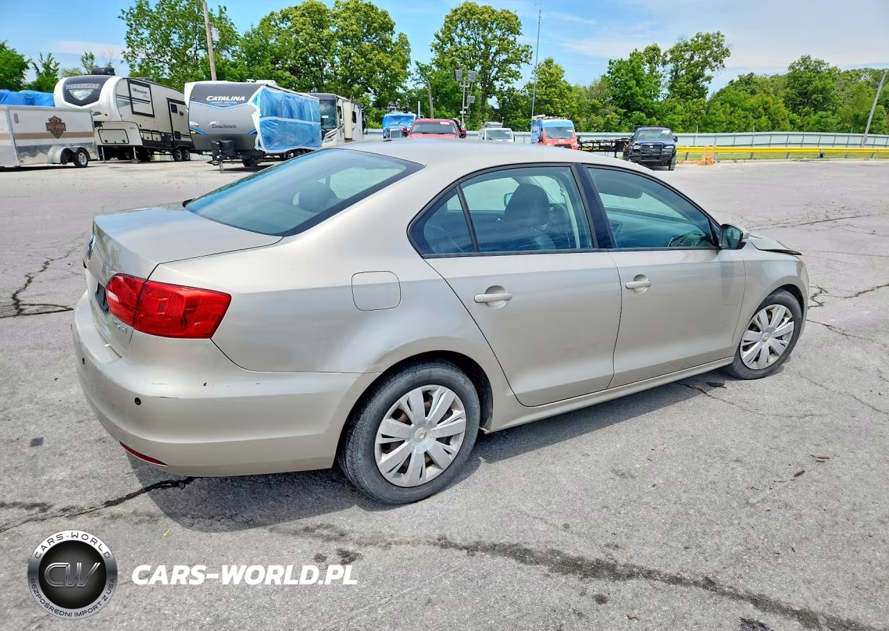 2012 Volkswagen Jetta Se VIN:3VWDP7AJ9CM452914 - 3