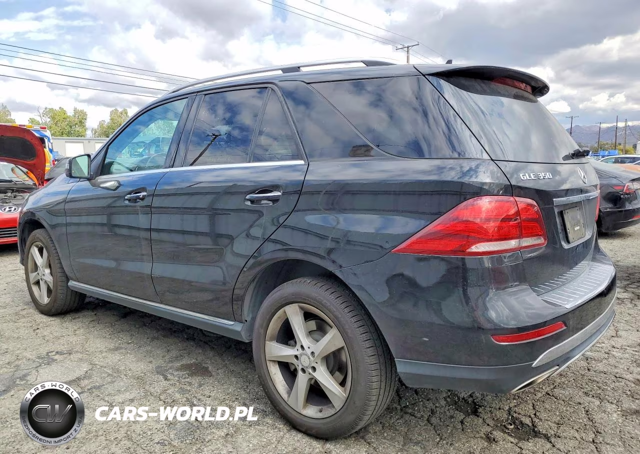 2016 Mercedes-Benz Gle 350 VIN:4JGDA5JBXGA674751 - 2