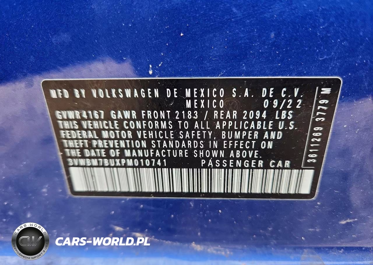 2023 Volkswagen Jetta Sport VIN:3VWBM7BUXPM010741 - 13