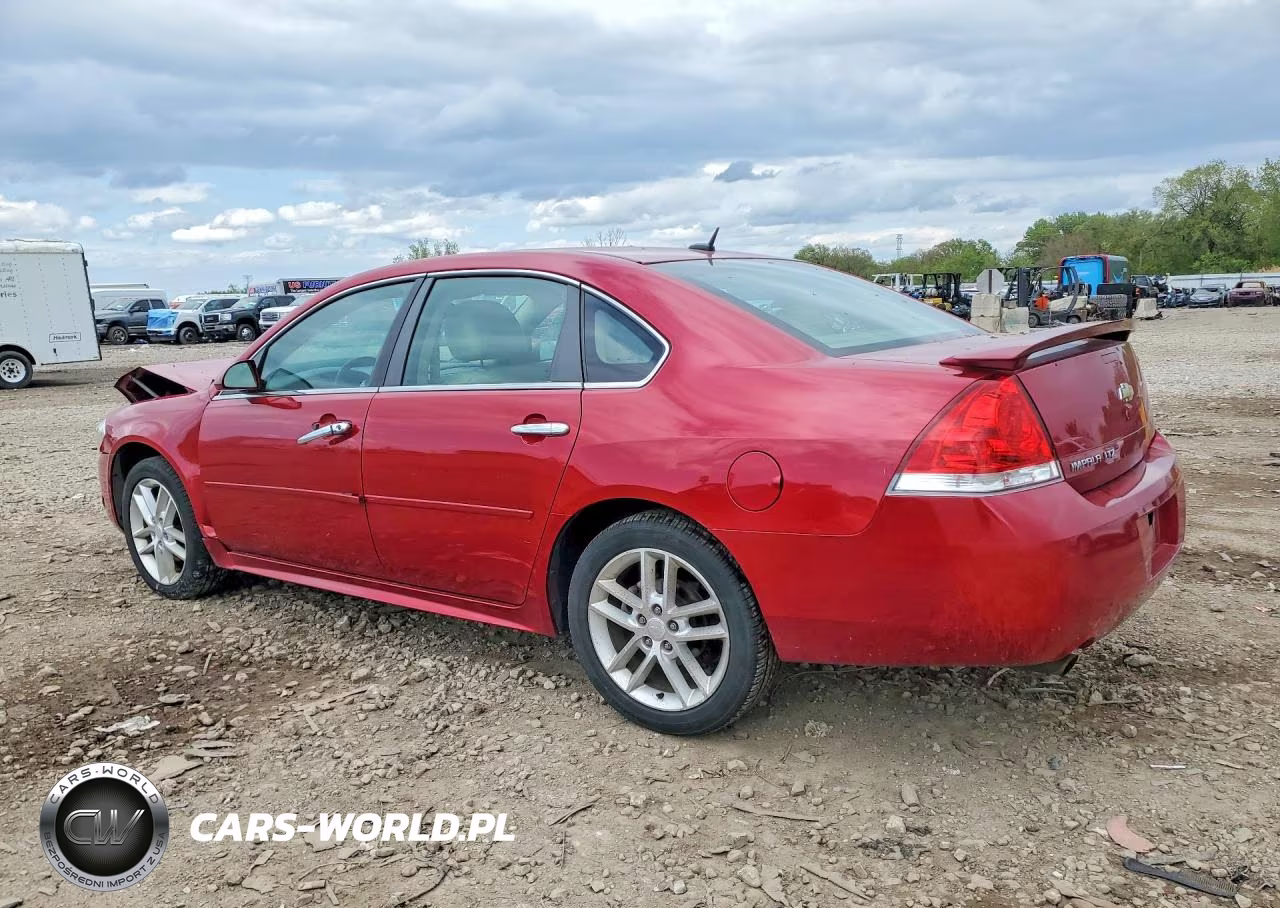 2013 Chevrolet Impala Ltz VIN:2G1WC5E38D1244287 - 2