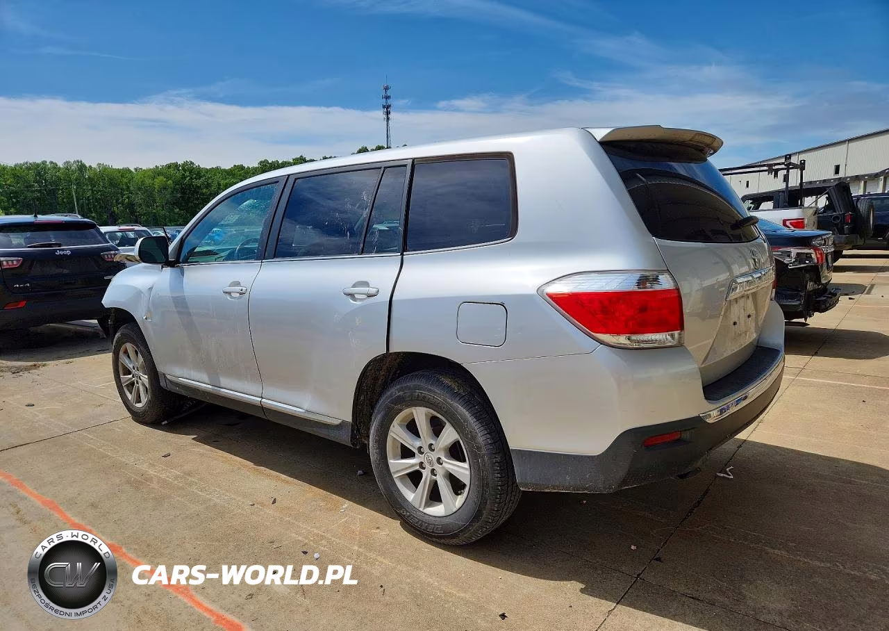 2013 Toyota Highlander Base VIN:5TDZK3EH2DS090997 - 2