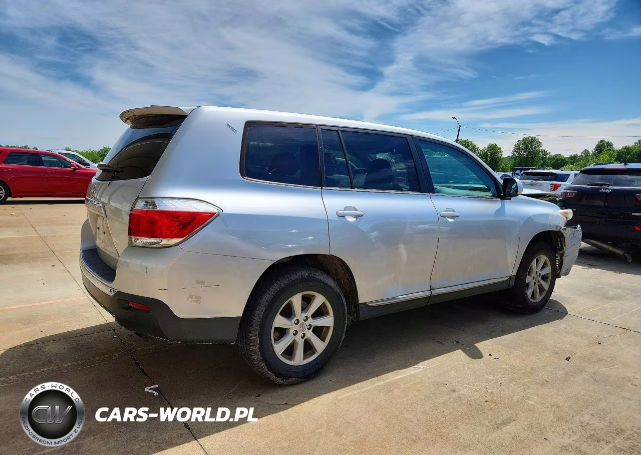 2013 Toyota Highlander Base VIN:5TDZK3EH2DS090997 - 3