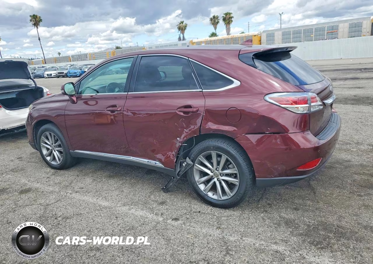 2015 Lexus Rx 450H VIN:2T2ZB1BA0FC002225 - 2