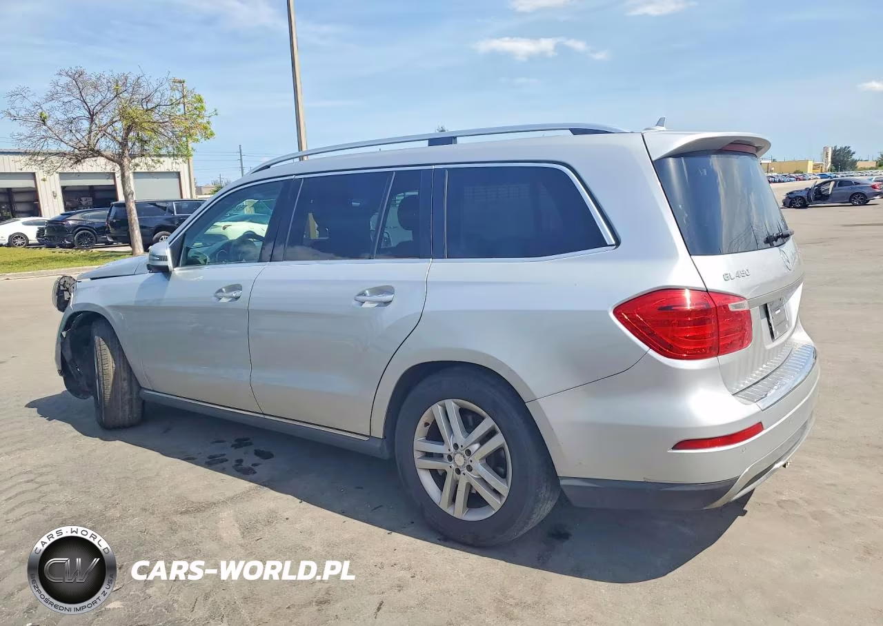 2014 Mercedes-Benz Gl 450 4Matic VIN:4JGDF7CEXEA339541 - 2