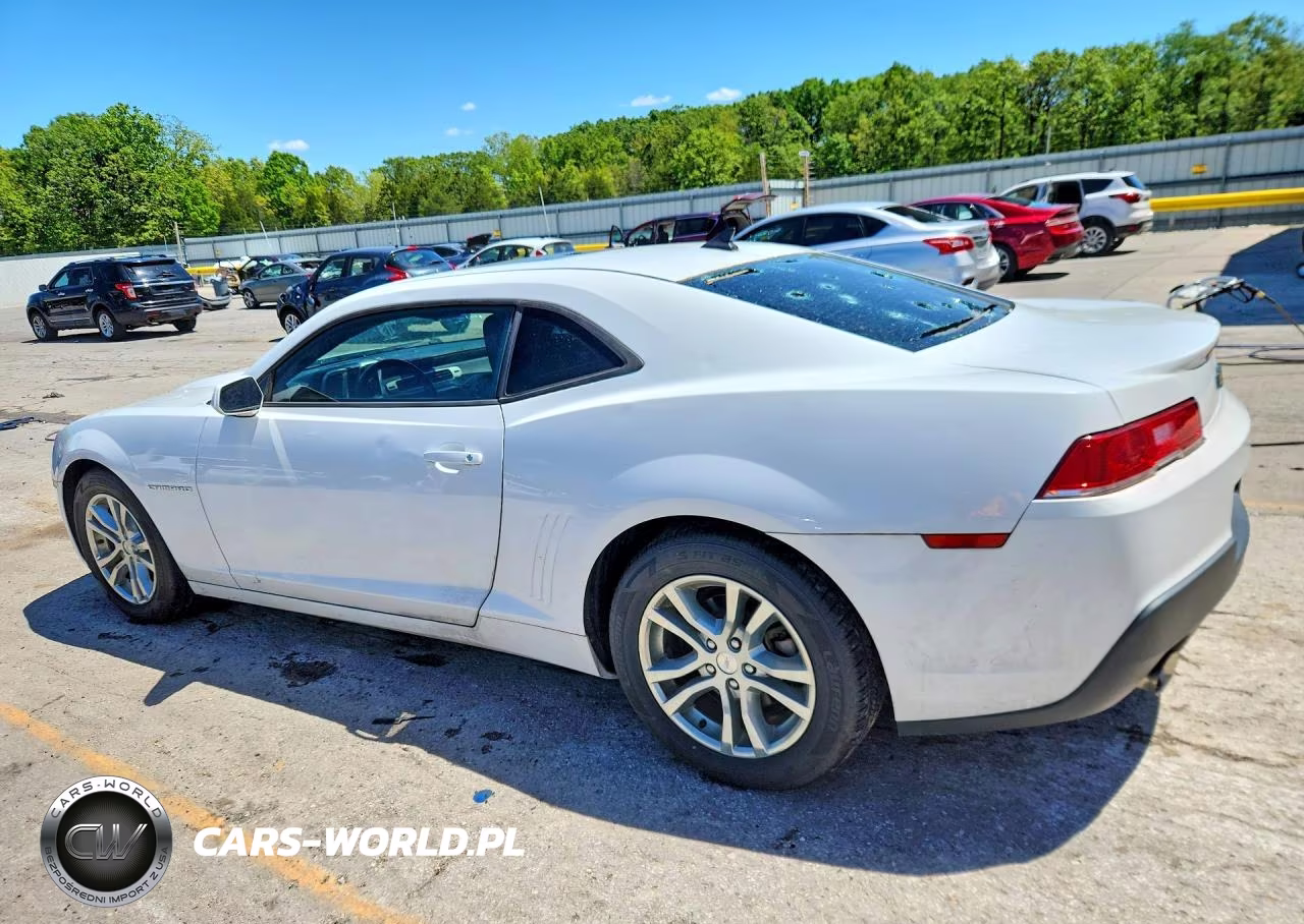2015 Chevrolet Camaro Lt VIN:2G1FD1E36F9112560 - 2