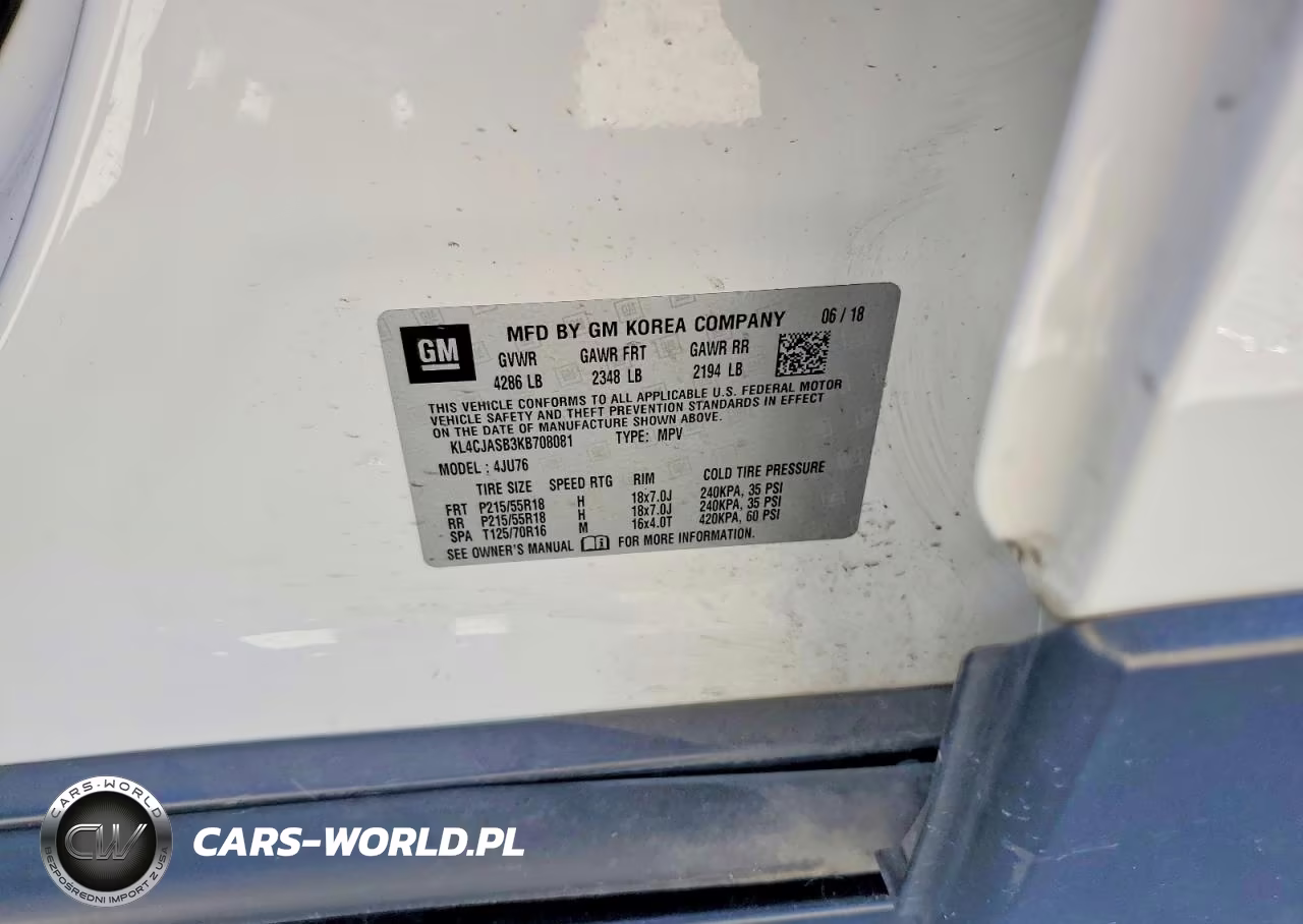 2019 Buick Encore Preferred VIN:KL4CJASB3KB708081 - 13