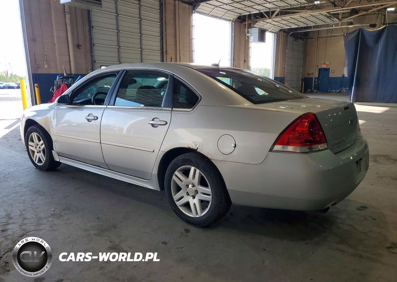 2012 Chevrolet Impala Lt VIN:2G1WB5E38C1172802 - 2